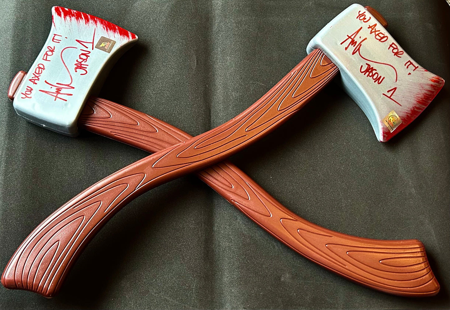 Friday the 13th Ari Lehman Hand Signed Replica Axe