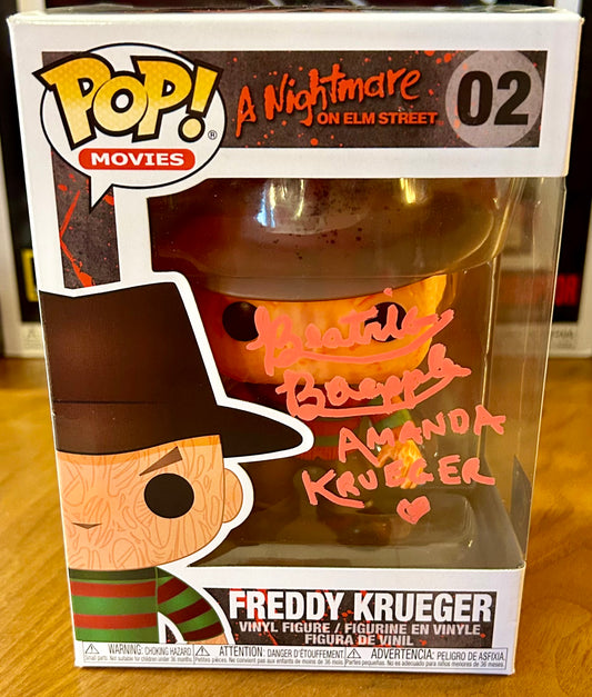 A Nightmare on Elm Street Beatrice Boepple Hand Signed Freddy Krueger 02 Funko POP!