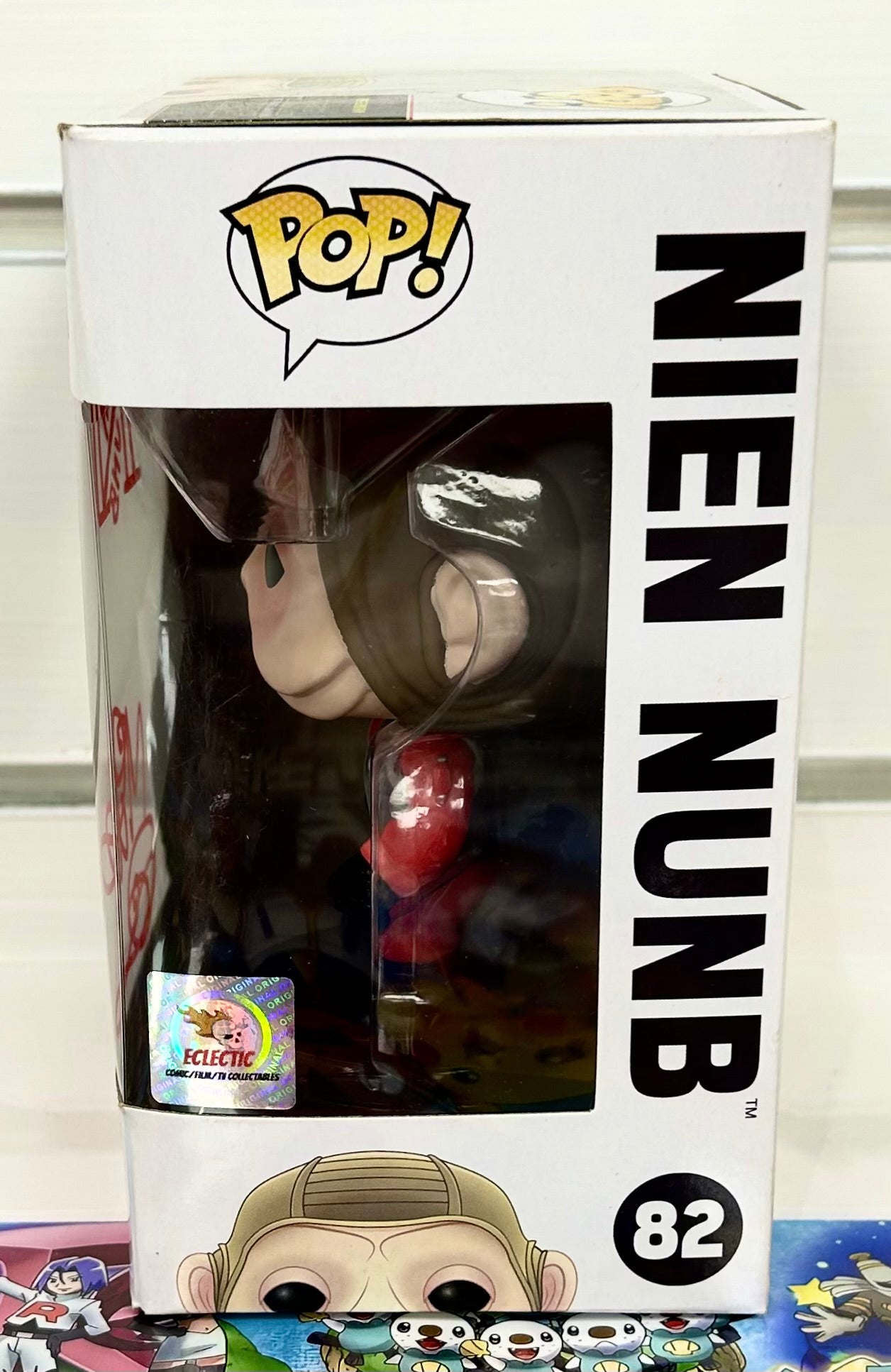 Star Wars Nien Nunb Mike Quinn Hand Signed 82 Funko POP!