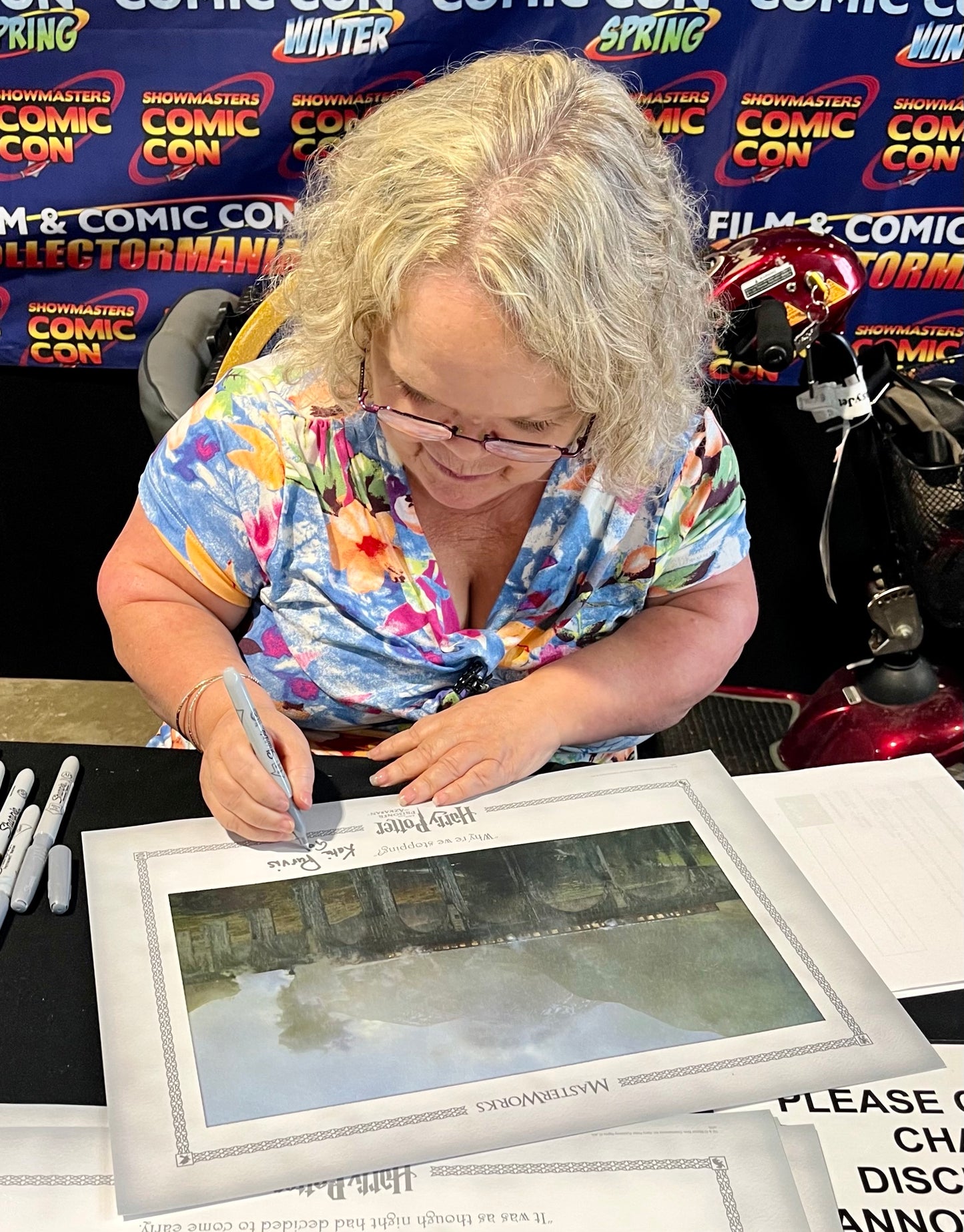 Harry Potter and the Prisoner of Azkaban Katie Purvis Hand Signed Masterworks Lithographic Art Print