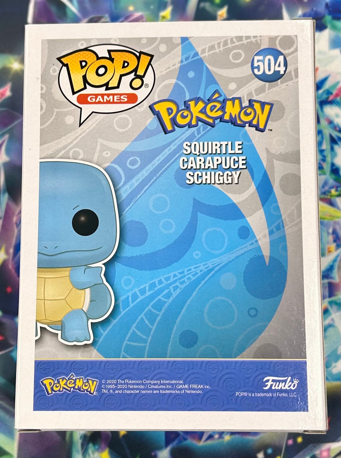 Pokemon Squirtle Clem So Hand Signed 504 Funko POP!