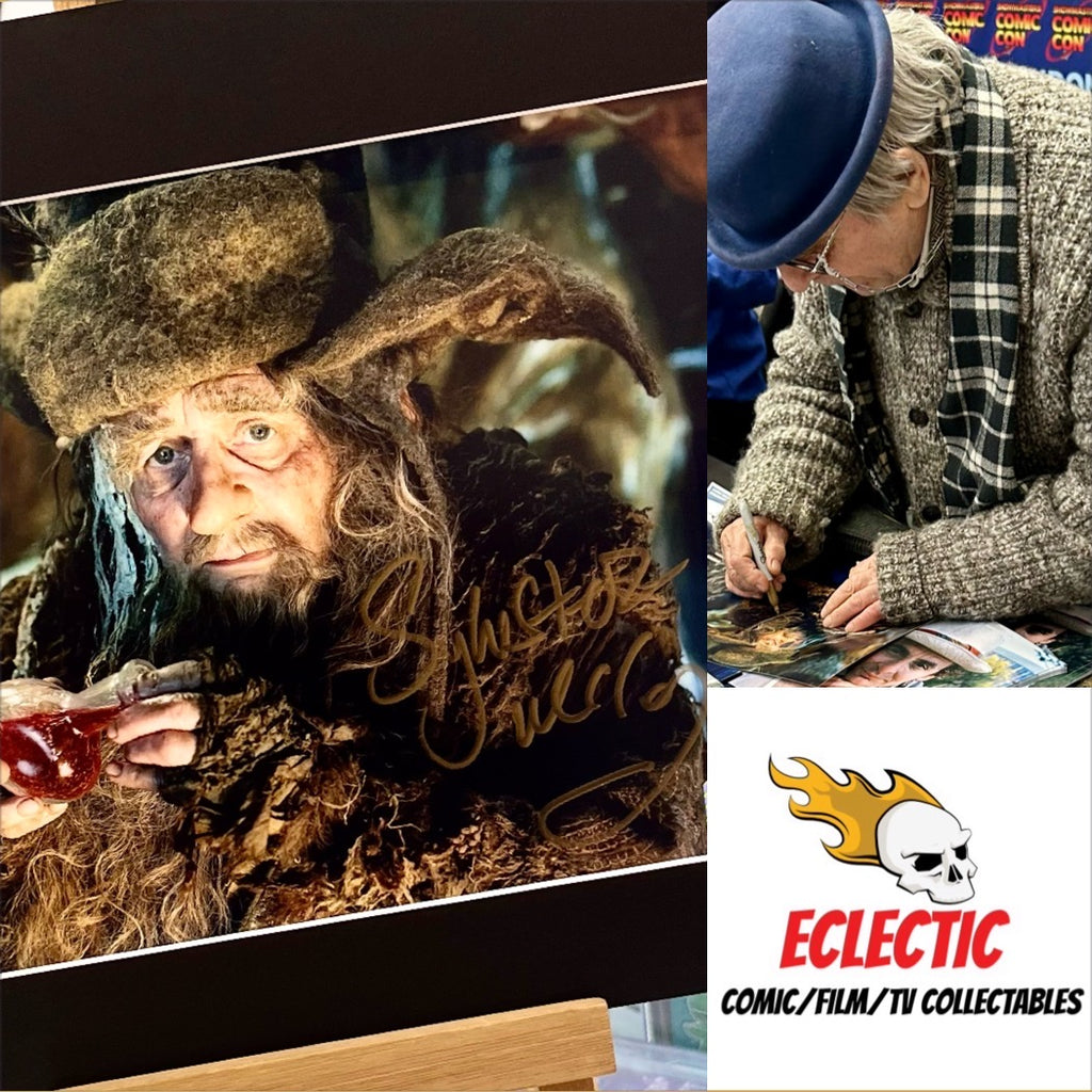 The Hobbit Sylvester McCoy Radagast Hand Signed Photograph with Eclectic Double Layer Authenticity