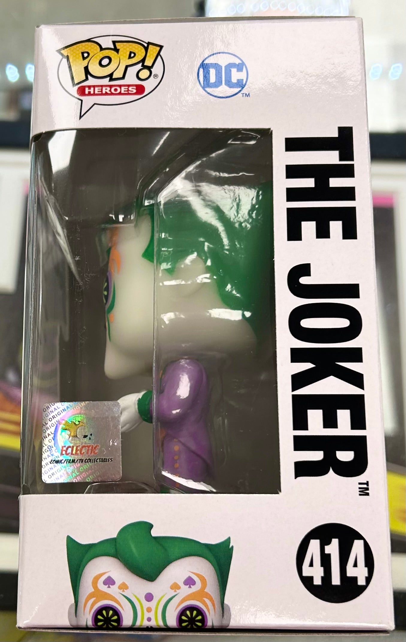 DC Super Heroes The Joker GITD Special Edition John Higgins Hand Signed 414 Funko POP!