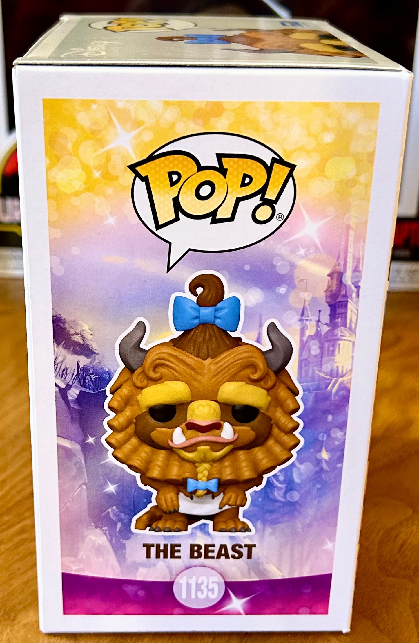 Beauty and The Beast The Beast Ronnie Le Drew Hand Signed 1135 Funko POP!