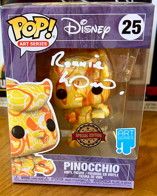 Disney Pinocchio Special Edition Ronnie Le Drew Hand Signed 25 Funko POP!