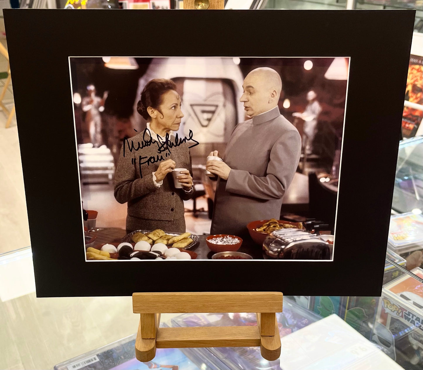 Austin Powers Mindy Sterling Hand Signed Framed Photo