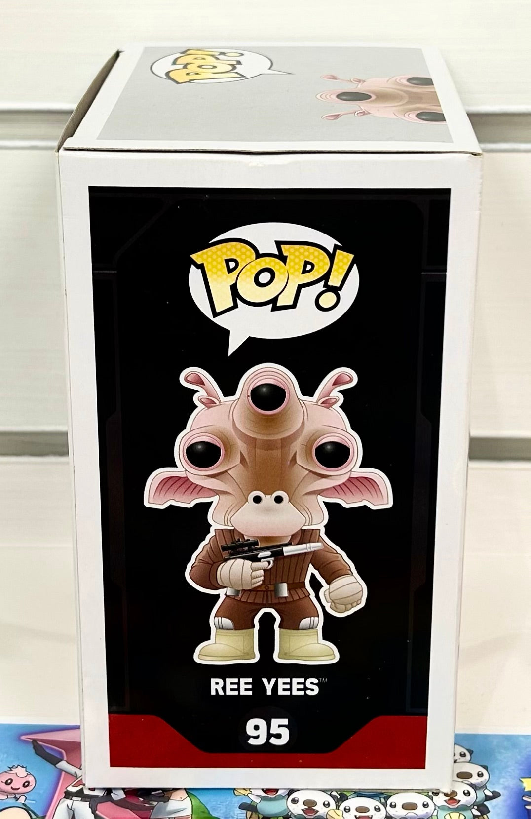 Star Wars Ree Yees Mike Quinn Hand Signed Exclusive 95 Funko POP!