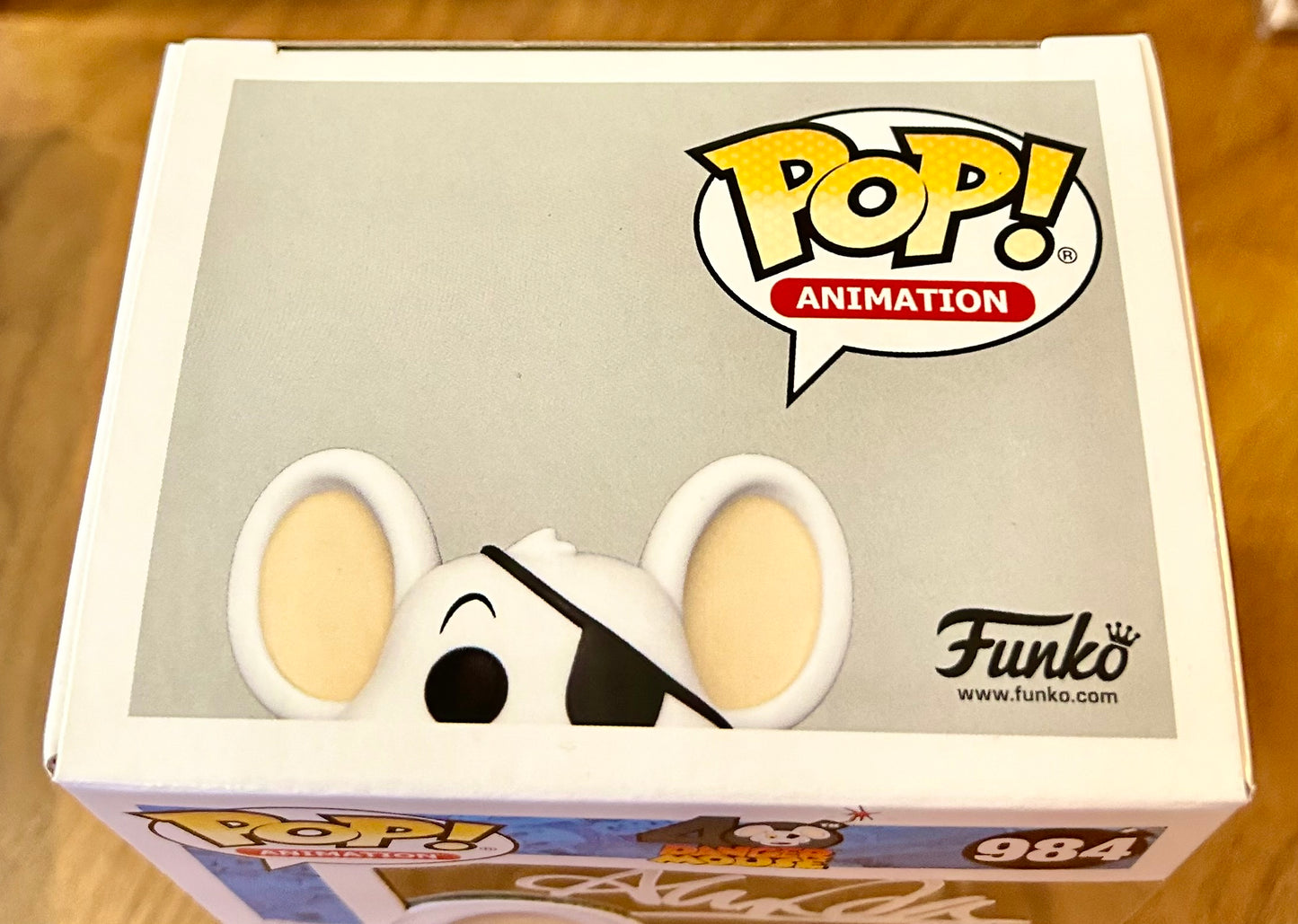 Danger Mouse Limited Edition Aly Fell Hand Signed 984 Funko POP!