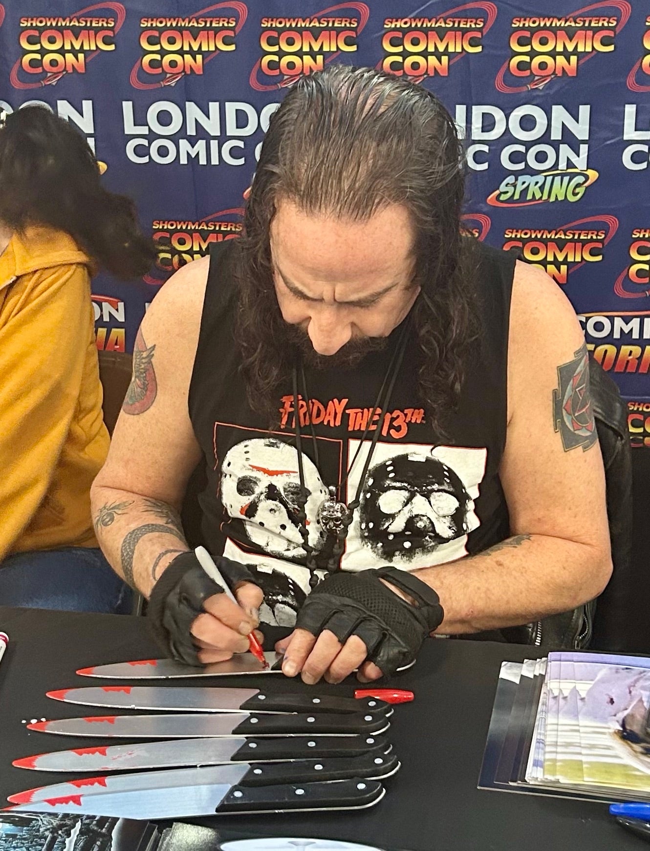Friday the 13th Ari Lehman Hand Signed Replica Knife