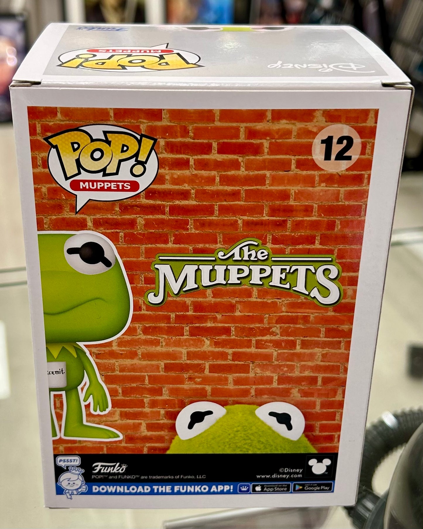 Disney The Muppets Kermit Limited Edition Mike Quinn Hand Signed 12 Funko POP!