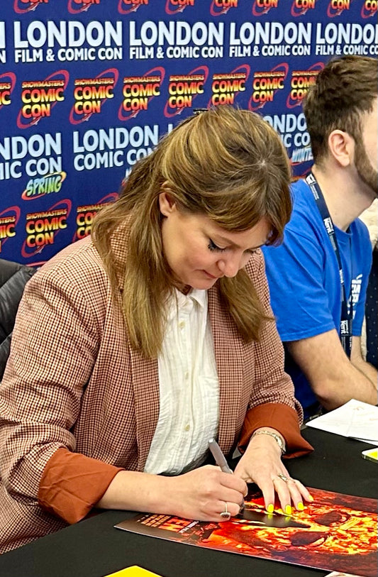 Rob Zombie’s Halloween Hanna Hall Hand Signed Mounted Film Poster