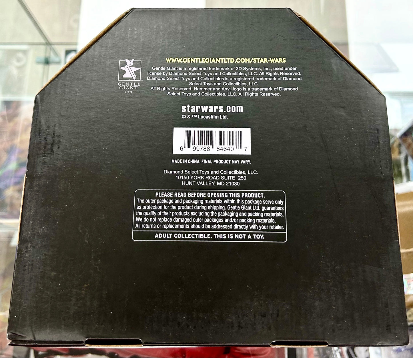 Star Wars Rebels Brian Muir Hand Signed Limited Edition Gentle Giant Mini-Bust