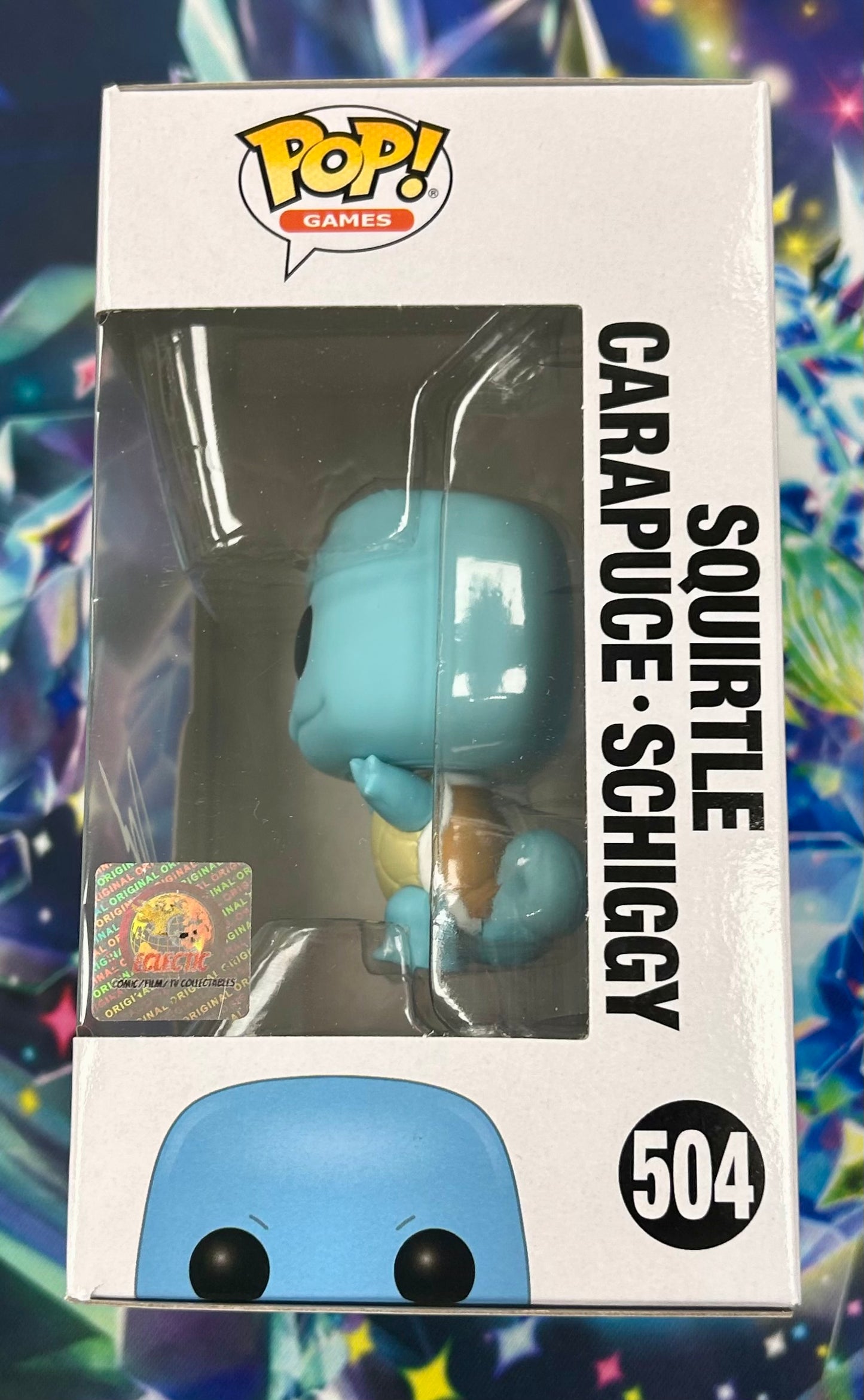 Pokemon Squirtle Clem So Hand Signed 504 Funko POP!