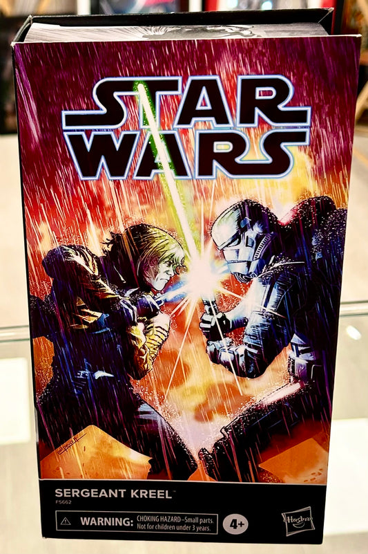 Star Wars Brian Muir Hand Signed Sergeant Kreel Black Series Hasbro Action Figure