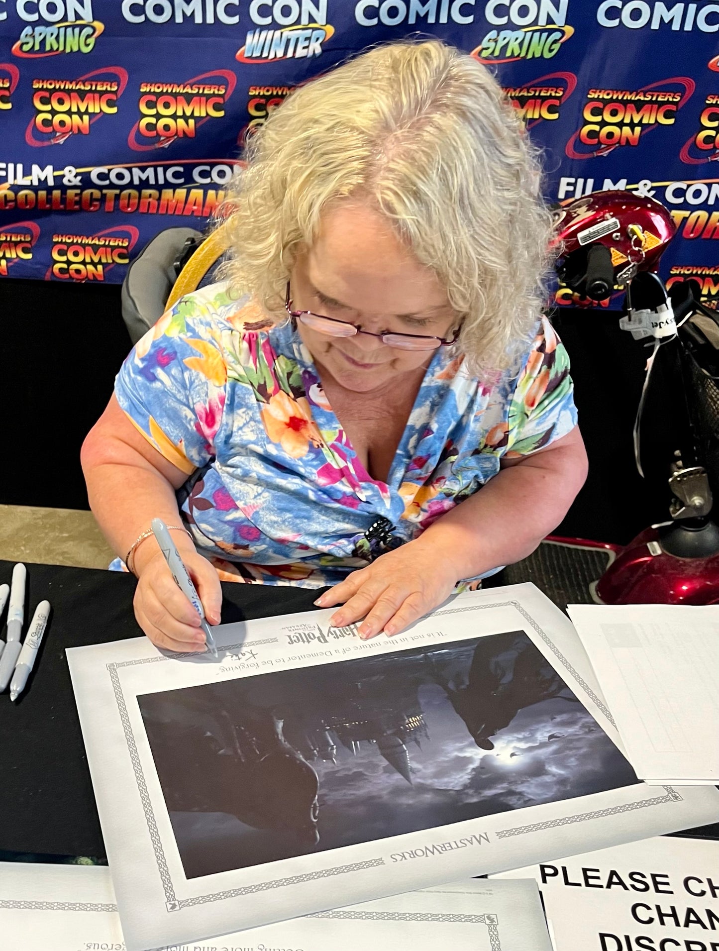 Harry Potter and the Prisoner of Azkaban Katie Purvis Hand Signed Masterworks Lithographic Art Print