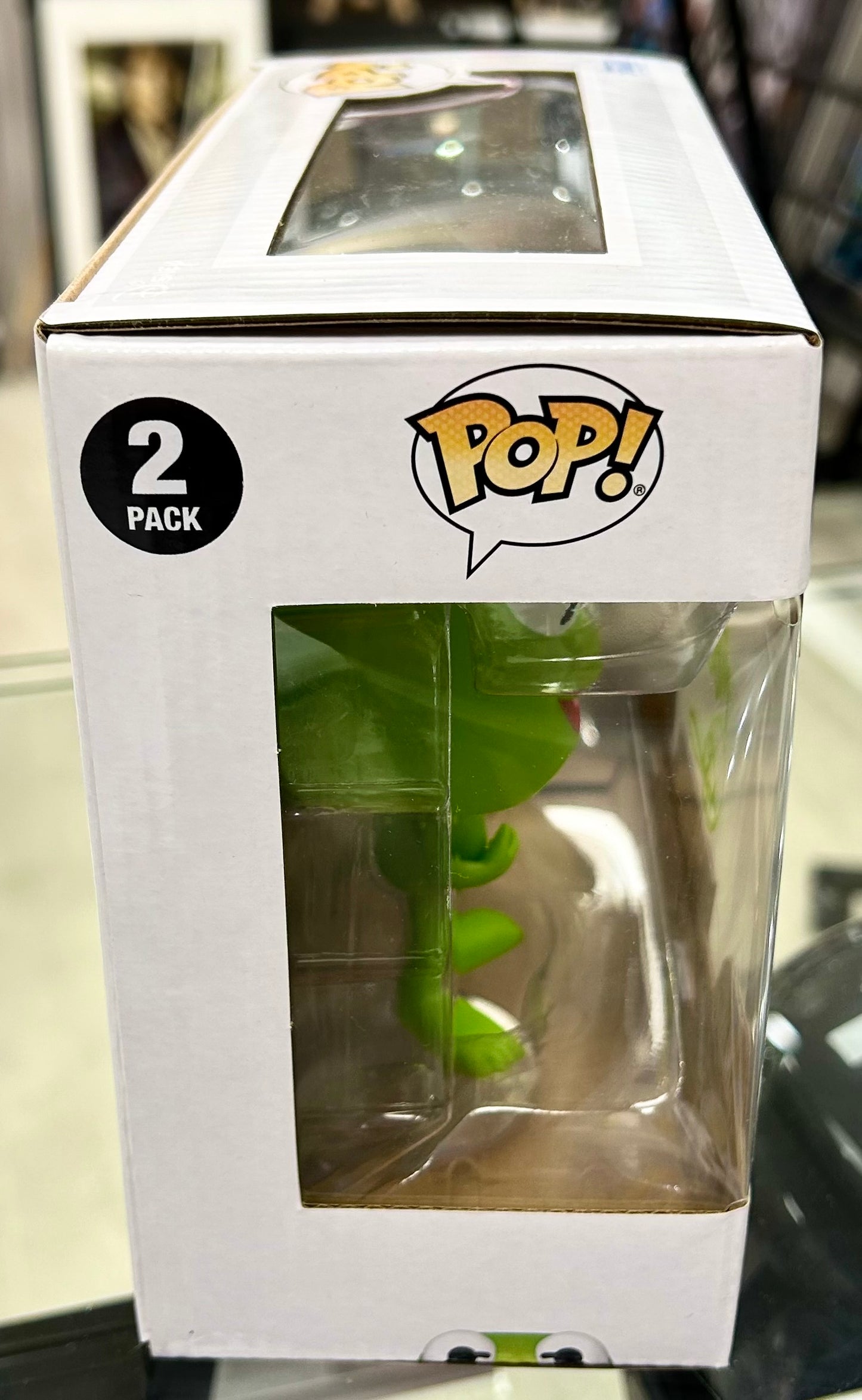 Disney The Muppets Kermit & Constantine Mike Quinn Hand Signed Funko POP! 2 Pack