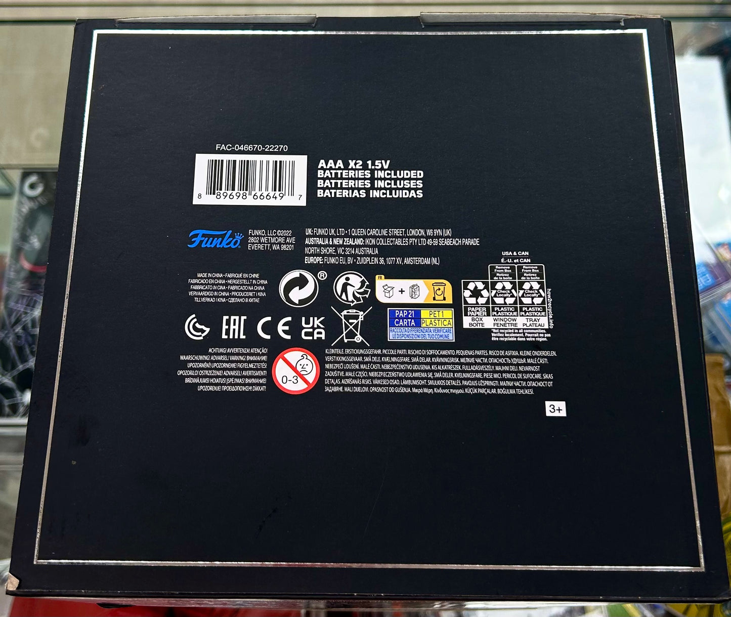 Star Wars Brian Muir Hand Signed Darth Vader Jumbo 574 Funko POP!