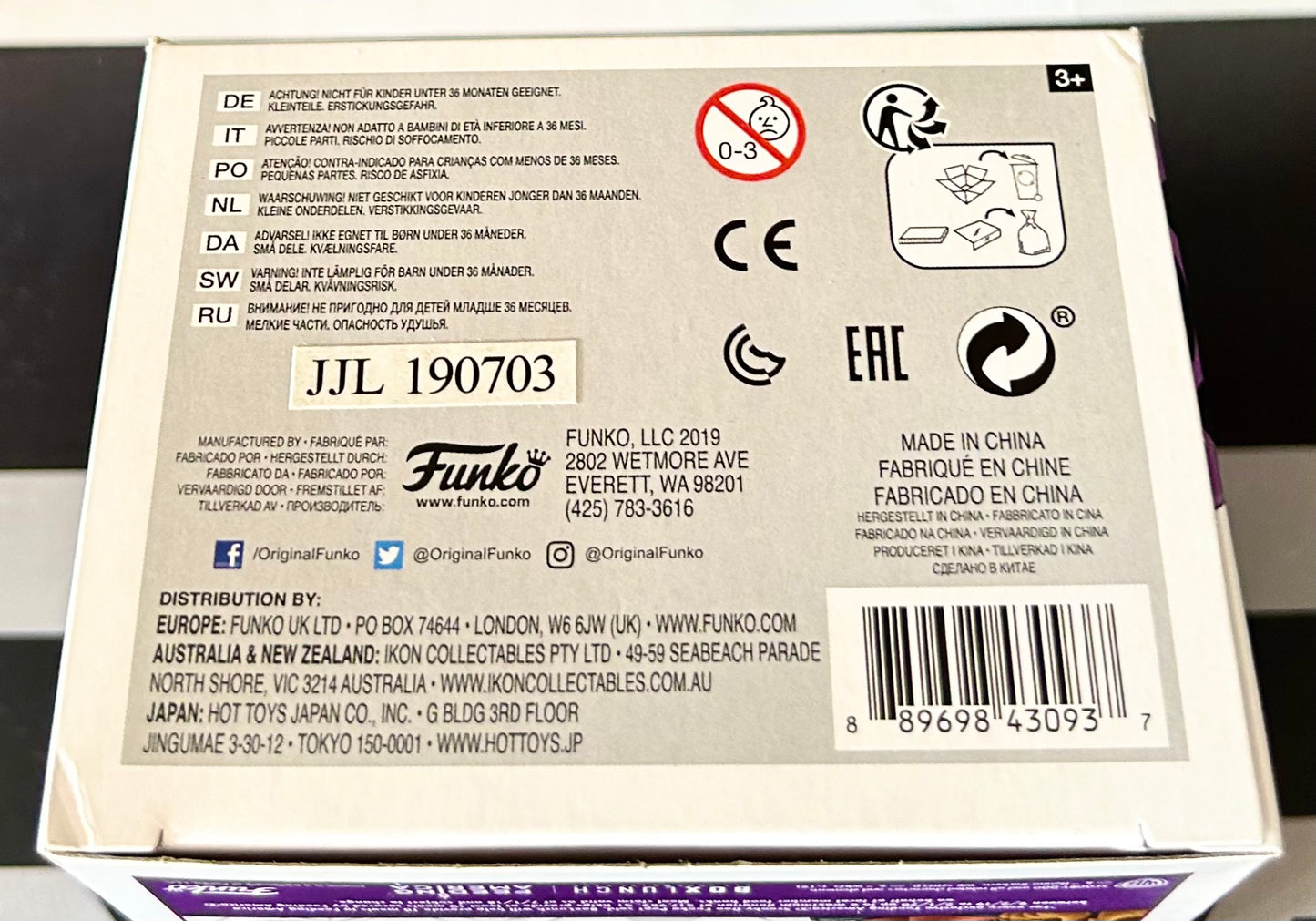 Scooby-Doo! Marc Silk Hand Signed Flocked Special Edition 149 Funko POP!