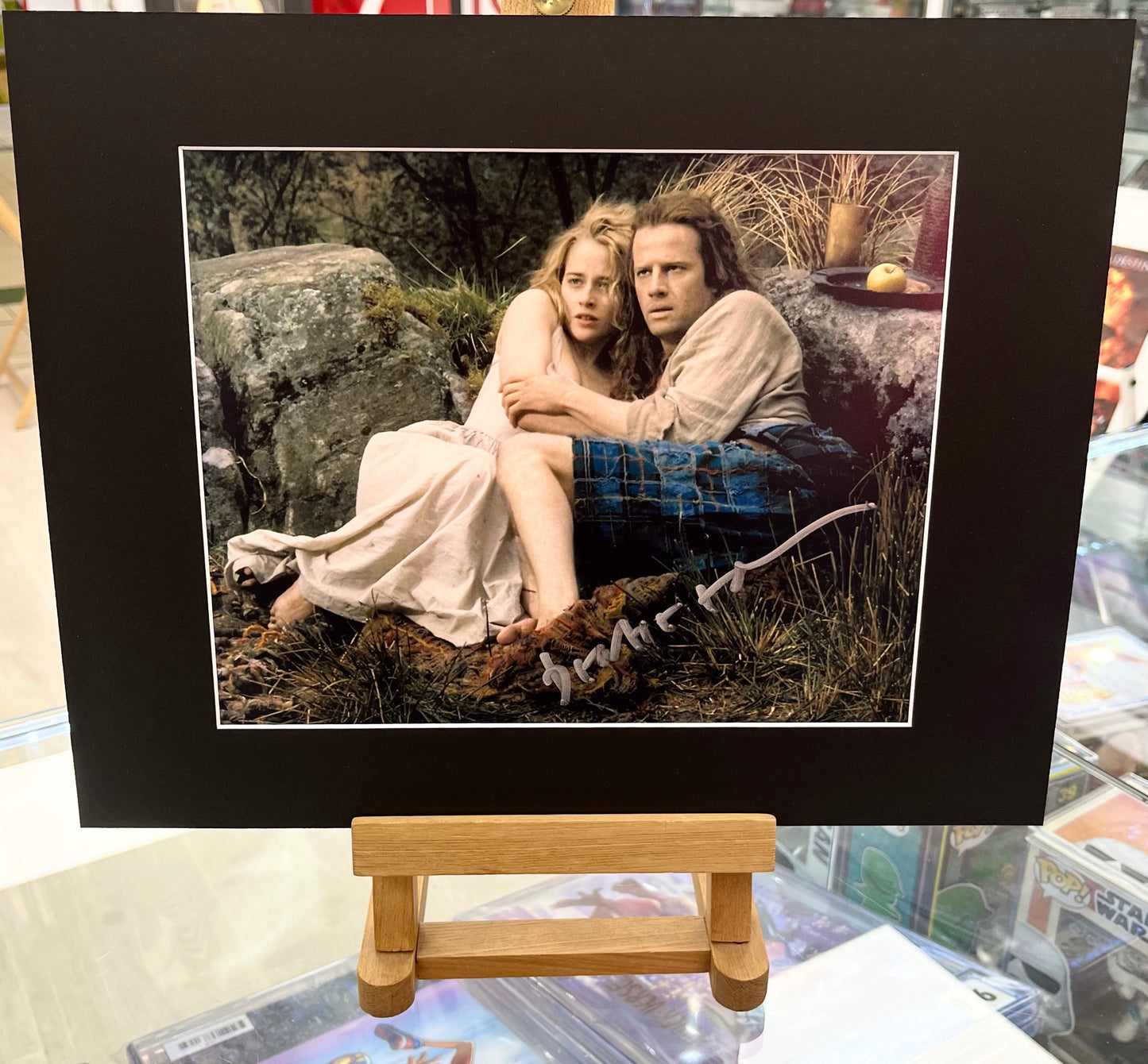 Highlander Beatie Edney Hand Signed Framed Photo