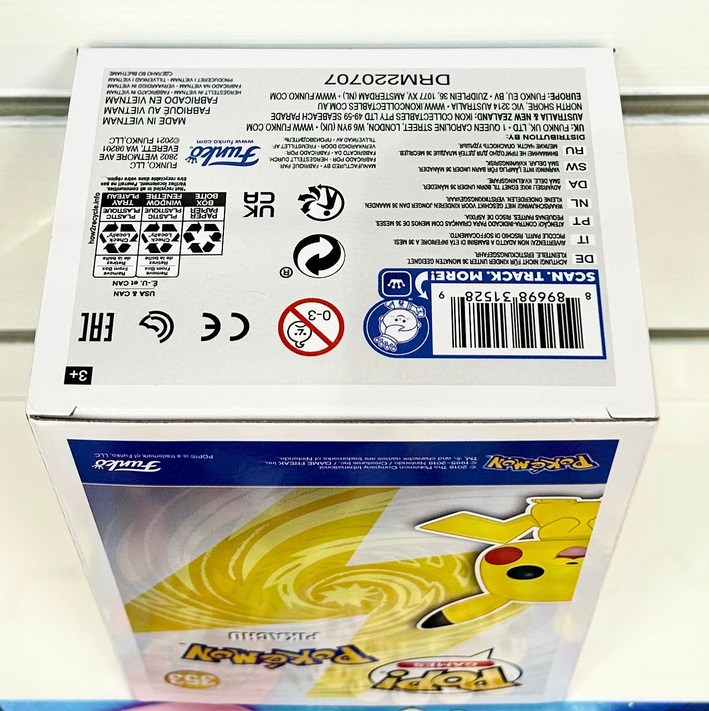 Pokemon Pikachu Clem So Autographed Special Edition 353 Funko POP! with Triple Layer Authenticity