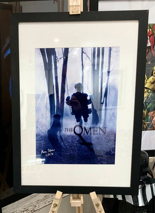 The Omen Ron Hone Hand Signed Film Poster