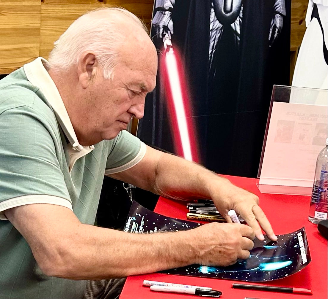 Star Wars: The Empire Strikes Back Brian Muir Hand Signed Film Poster