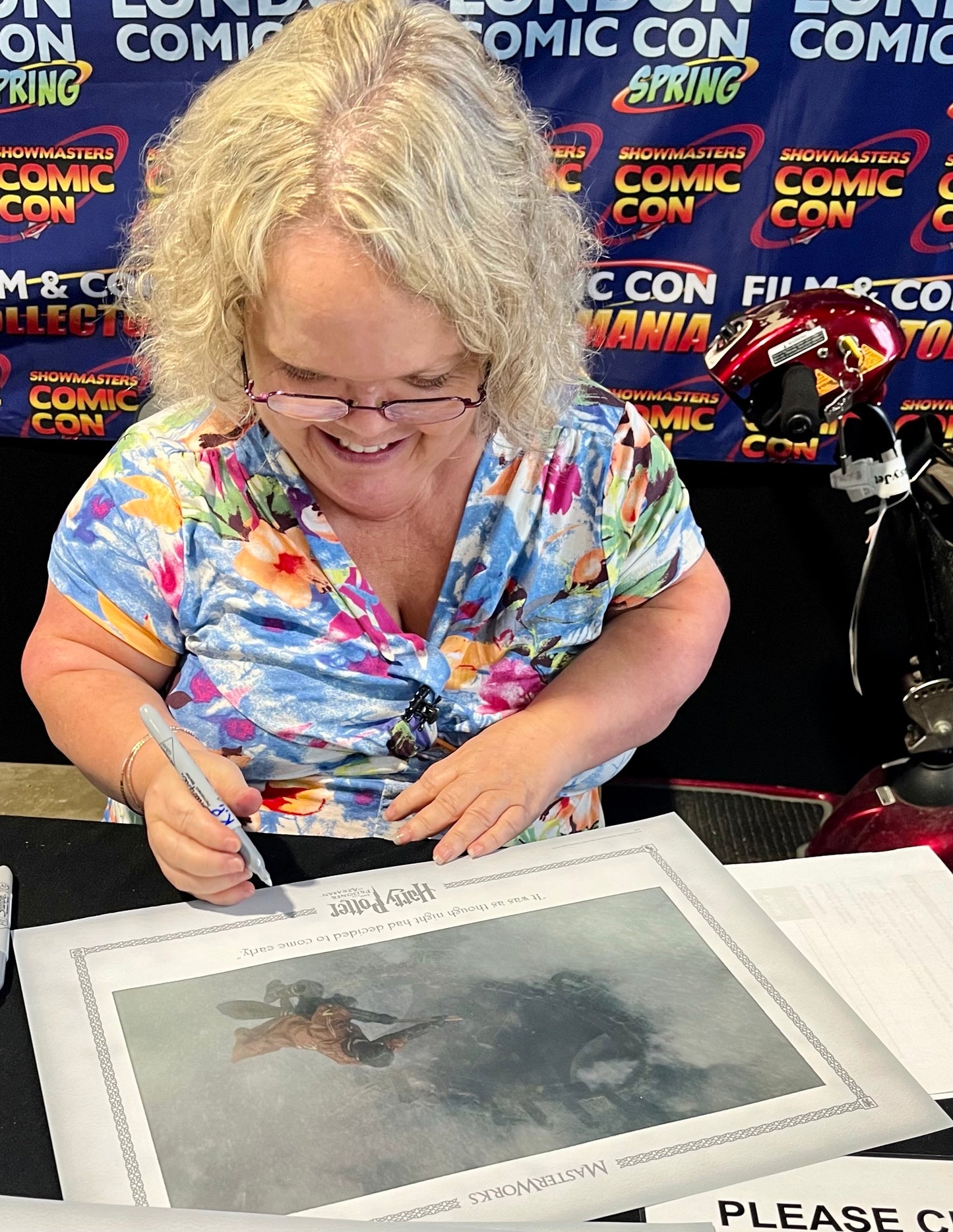 Harry Potter and the Prisoner of Azkaban Katie Purvis Hand Signed Masterworks Lithographic Art Print