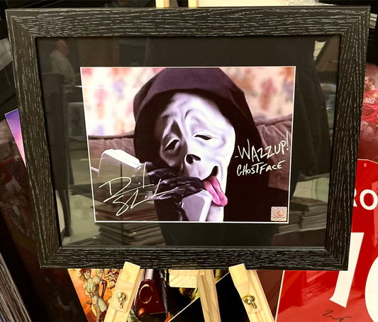 Scary Movie ‘Wazzup!’ Ghostface Dave Sheridan Hand Signed Framed Photo