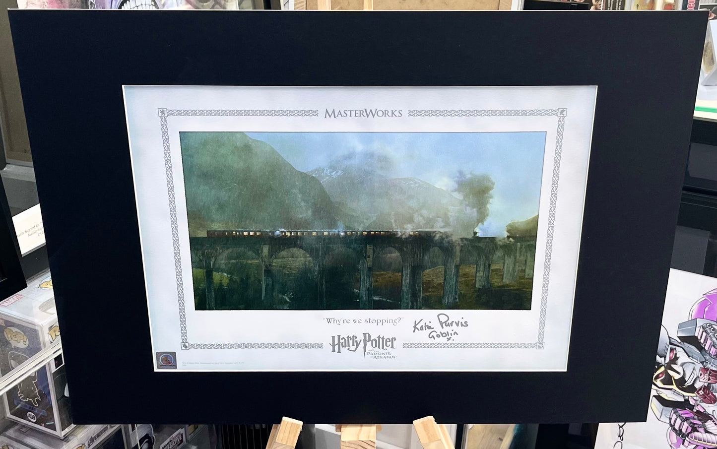 Harry Potter and the Prisoner of Azkaban Katie Purvis Hand Signed Masterworks Lithographic Art Print