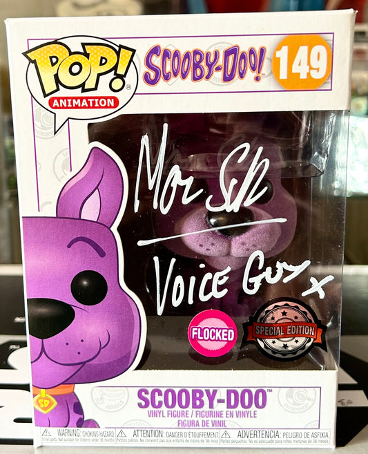 Scooby-Doo! Marc Silk Hand Signed Flocked Special Edition 149 Funko POP!