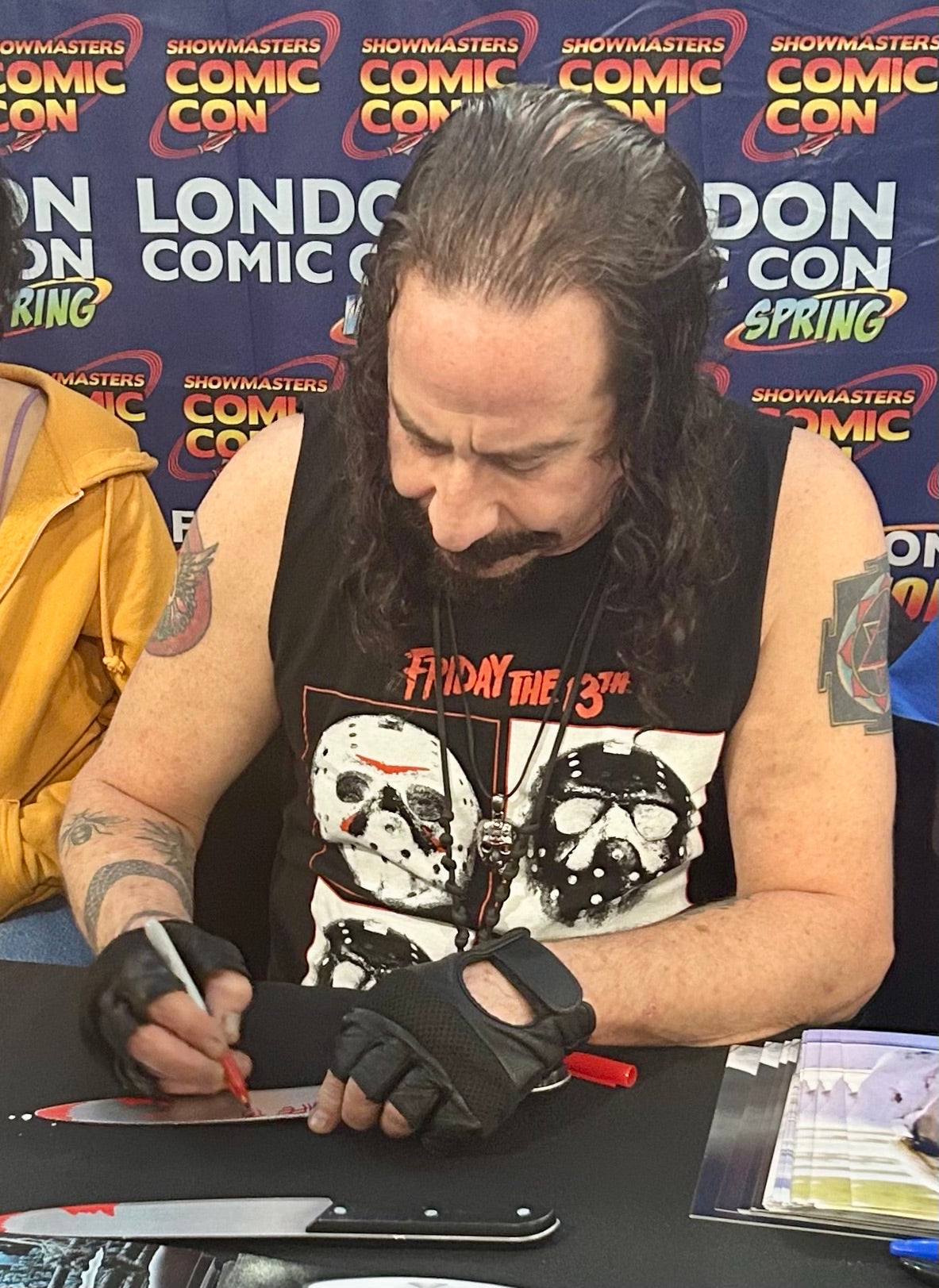 Friday the 13th Ari Lehman Hand Signed Replica Knife