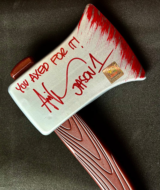 Friday the 13th Ari Lehman Hand Signed Replica Axe