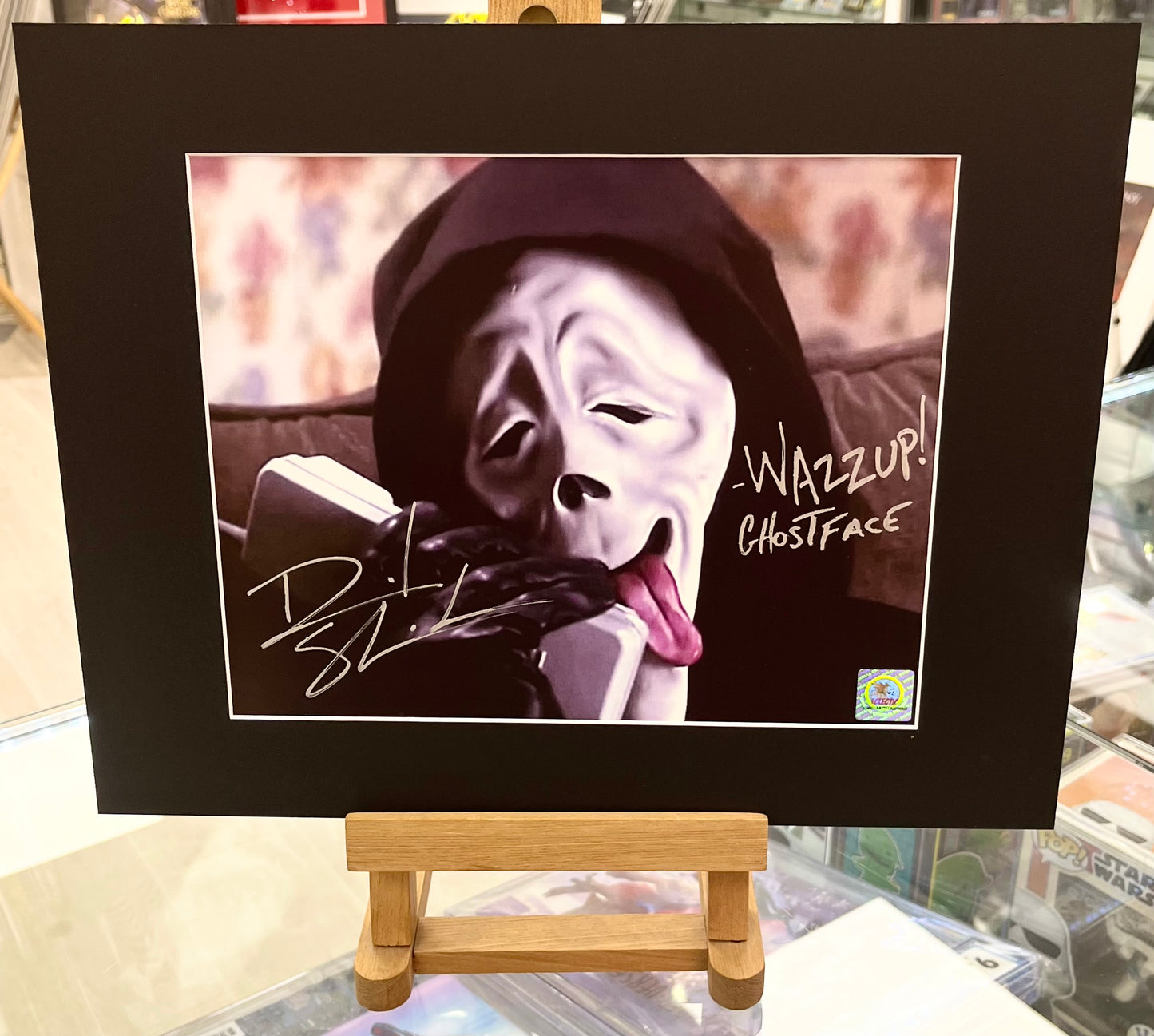 Scary Movie ‘Wazzup!’ Ghostface Dave Sheridan Hand Signed Framed Photo