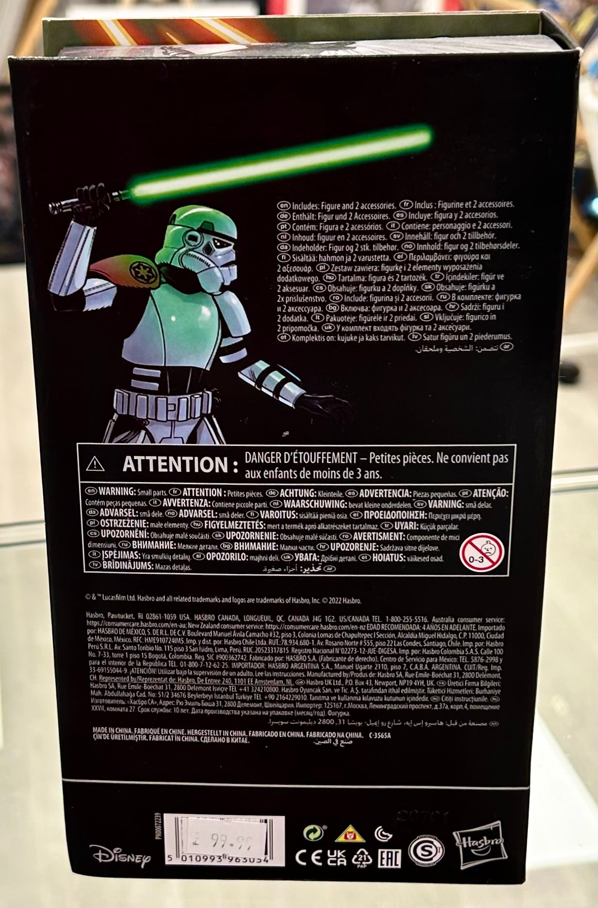 Star Wars Brian Muir Hand Signed Sergeant Kreel Black Series Hasbro Action Figure