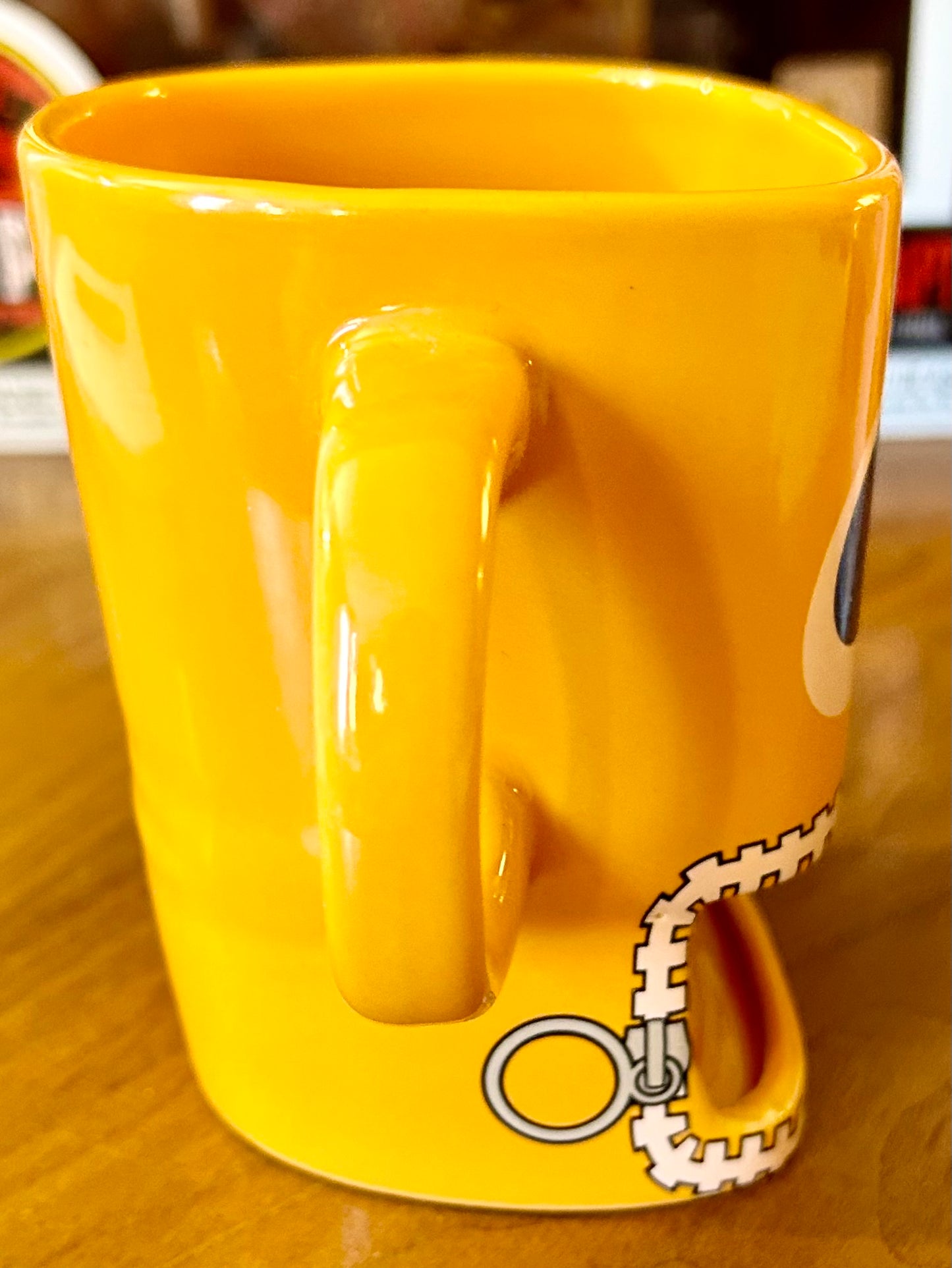 Rainbow TV Series Ronnie Le Drew Hand Signed Zippy Mug with Biscuit Holder