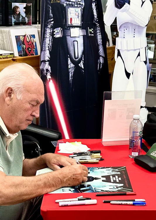 Star Wars: The Empire Strikes Back Brian Muir Hand Signed 40th Anniversary Film Poster