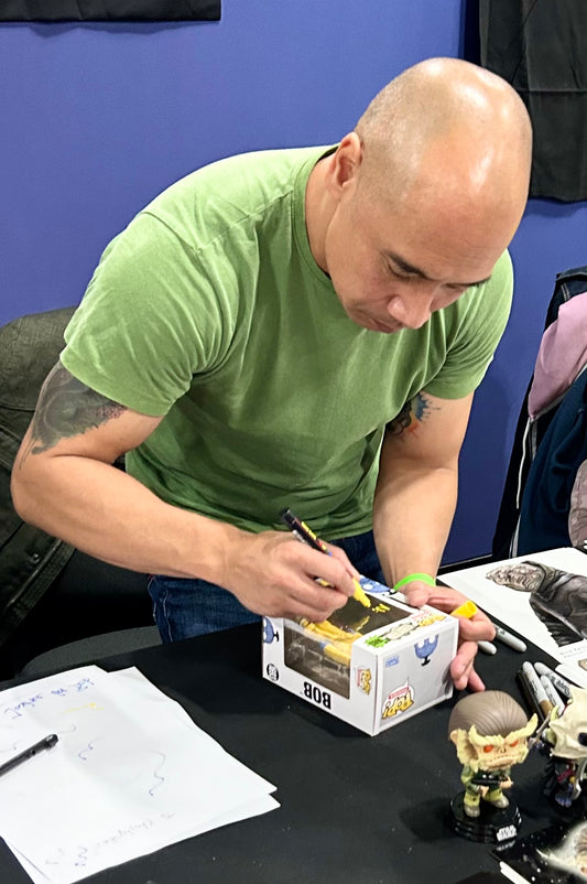 Beetlejuice Beetlejuice Bob Nick Kellington & Mike Quinn Hand Signed 1693 Funko POP!