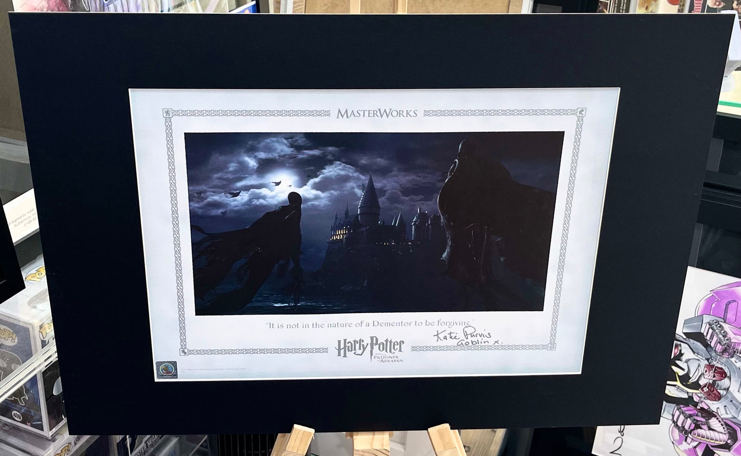 Harry Potter and the Prisoner of Azkaban Katie Purvis Hand Signed Masterworks Lithographic Art Print