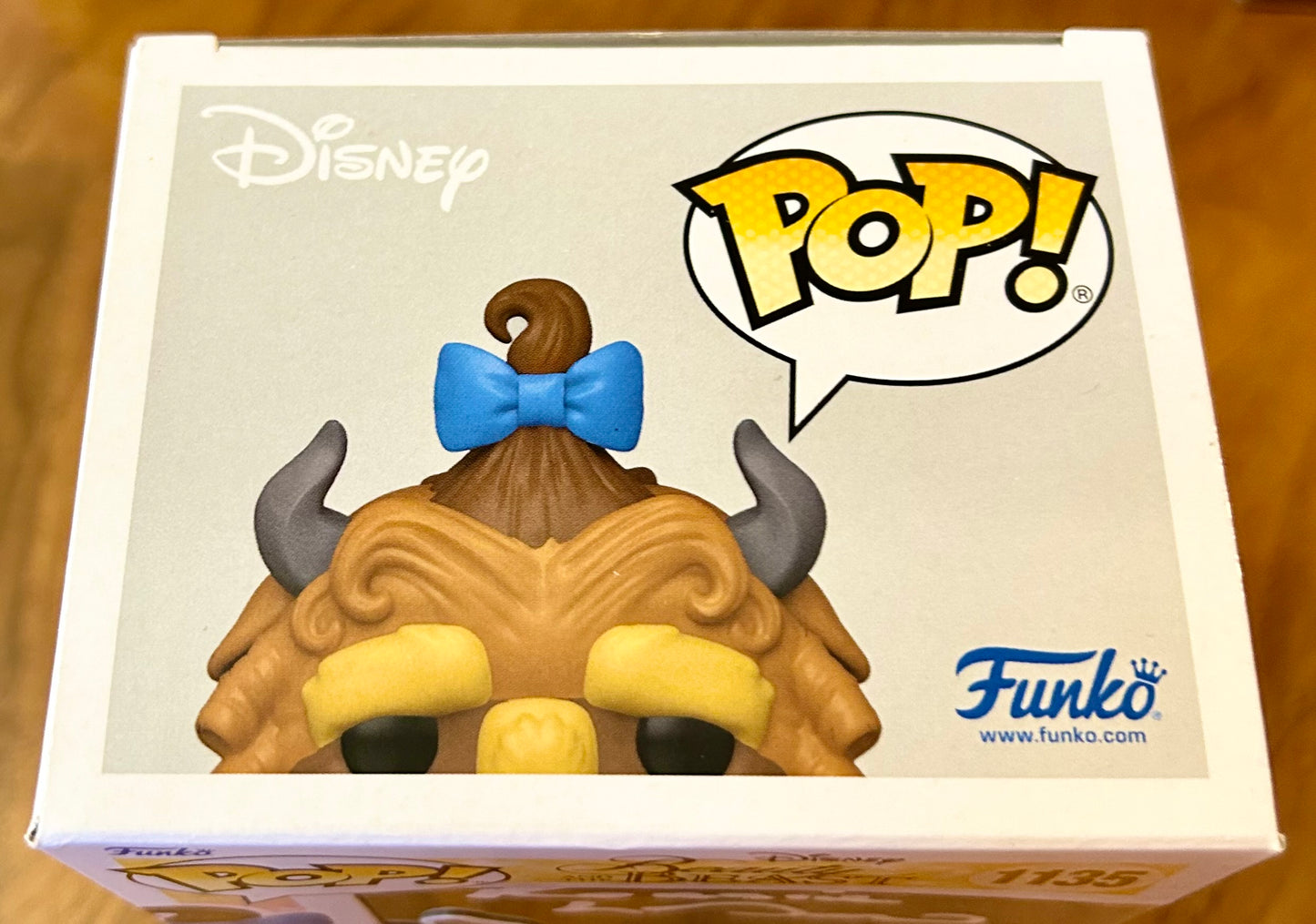 Beauty and The Beast The Beast Ronnie Le Drew Hand Signed 1135 Funko POP!