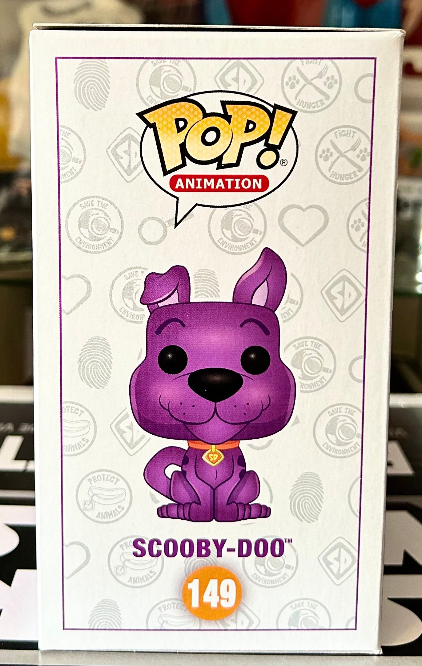 Scooby-Doo! Marc Silk Hand Signed Flocked Special Edition 149 Funko POP!