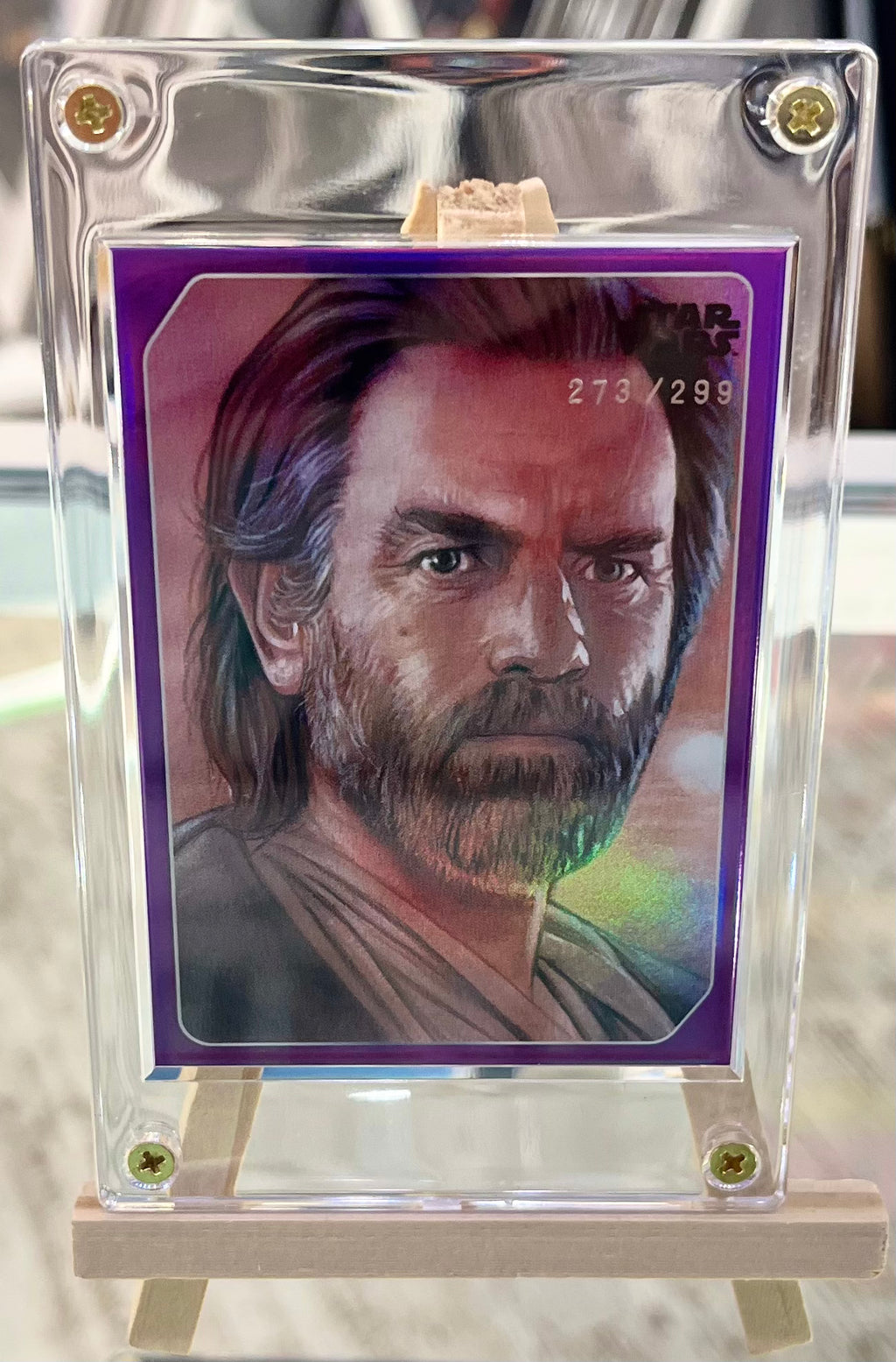 Obi-Wan Kenobi Star Wars Celebration Exclusive 273/299 Parallel Collector Card