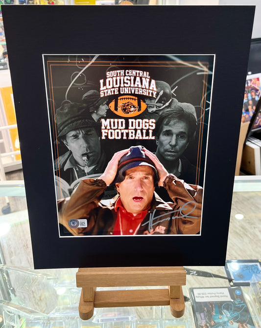 The Waterboy Mud Dogs Football Coach Klein Henry Winkler Hand Signed Photo