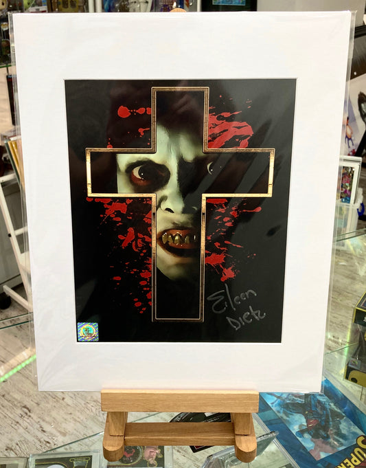 The Exorcist Demon Pazuzu Eileen Dietz Hand Signed Photo