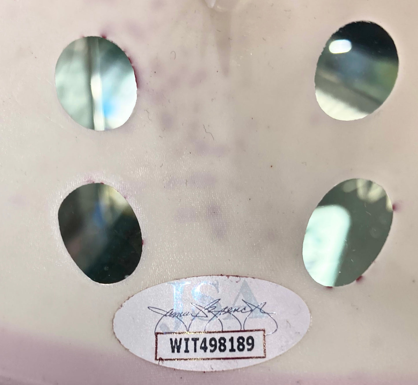Friday the 13th Lar Park Lincoln Hand Signed Jason Voorhees Hockey Mask