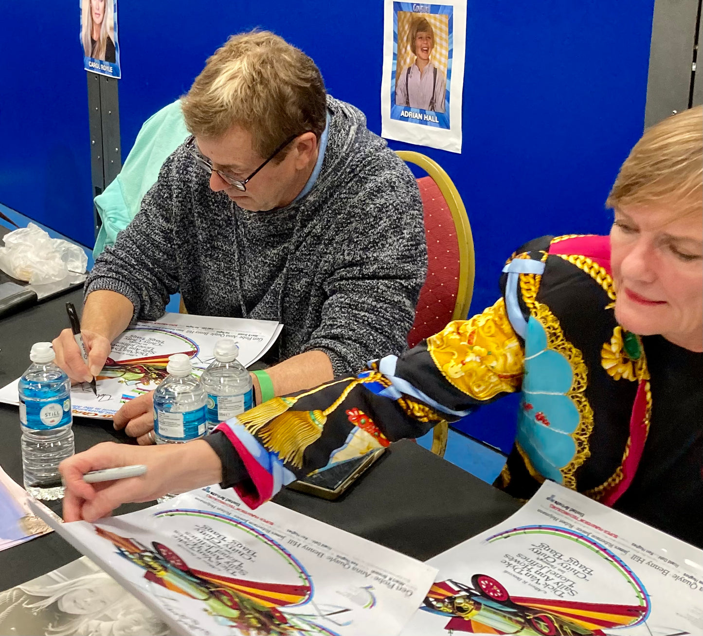 Chitty Chitty Bang Bang Jeremy Potts Adrian Hall Hand Signed Film Poster