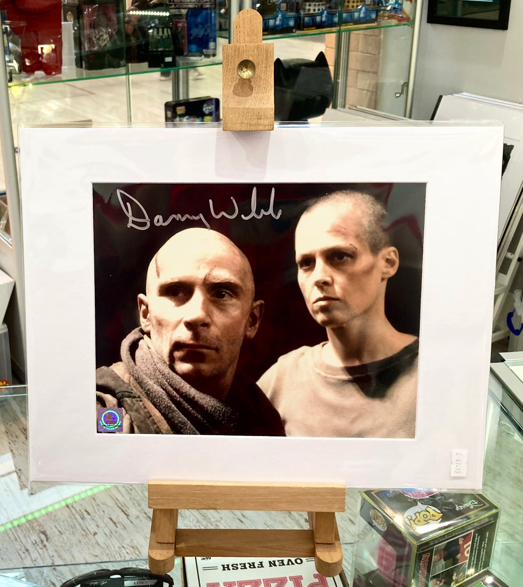 Alien 3 Danny Webb Hand Signed Photograph with Eclectic Double Layer Authenticity