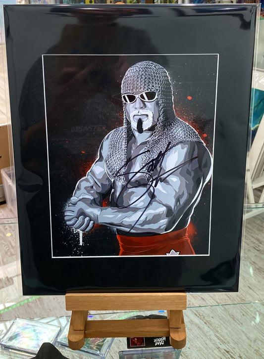 Scott Steiner ‘Big Poppa Pump’ Hand Signed Wrestling Photo