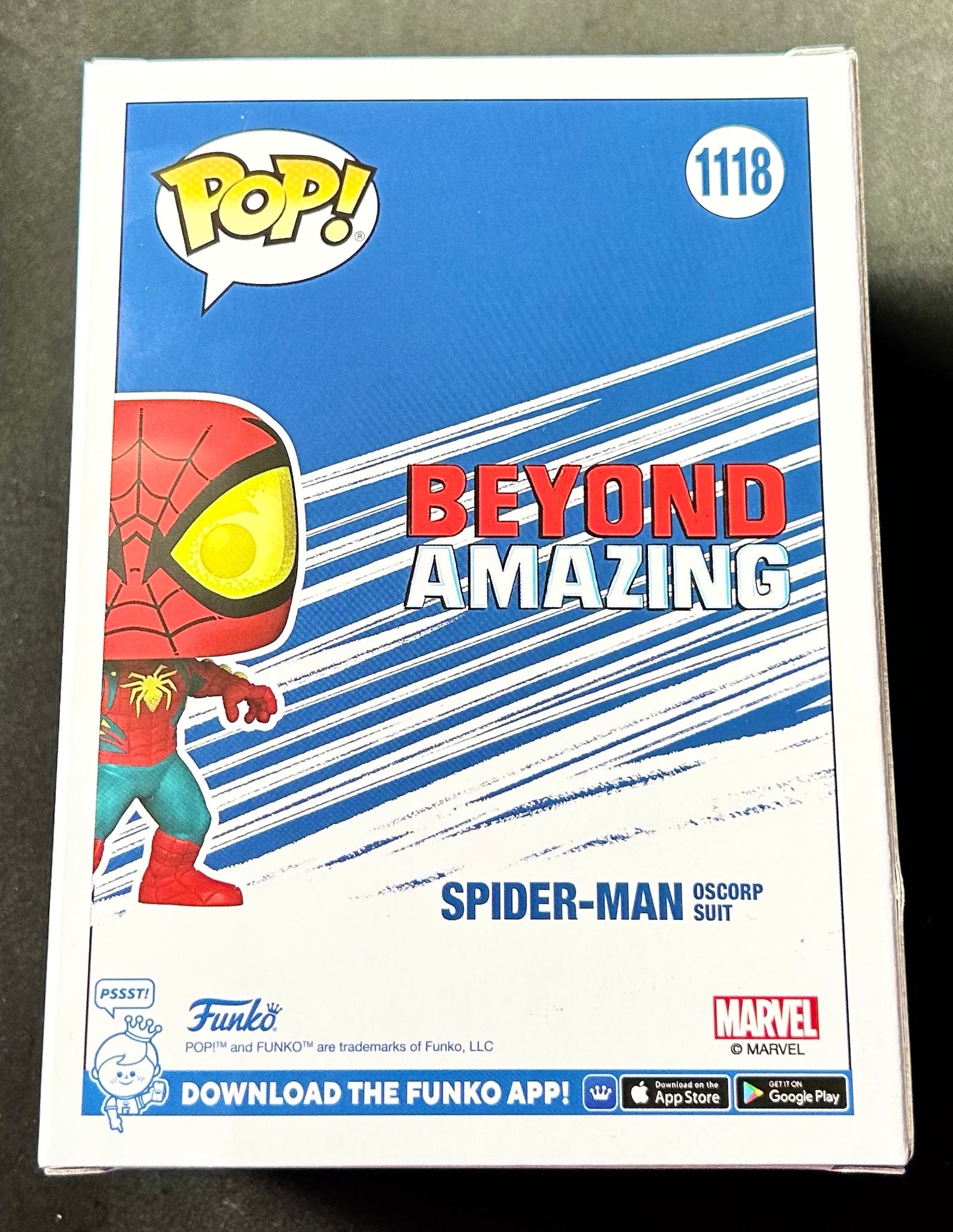 Marvel Spider-Man Oscorp Suit Special Edition 1118 Funko POP!