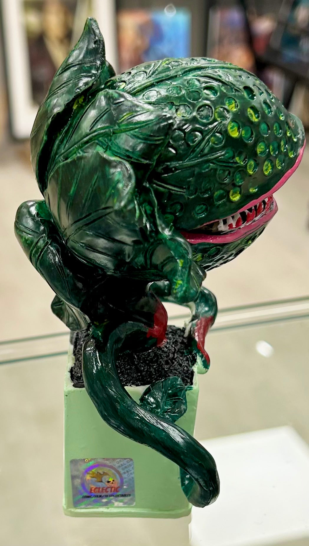 Little Shop of Horrors Audrey II Mike Quinn Hand Signed Figure