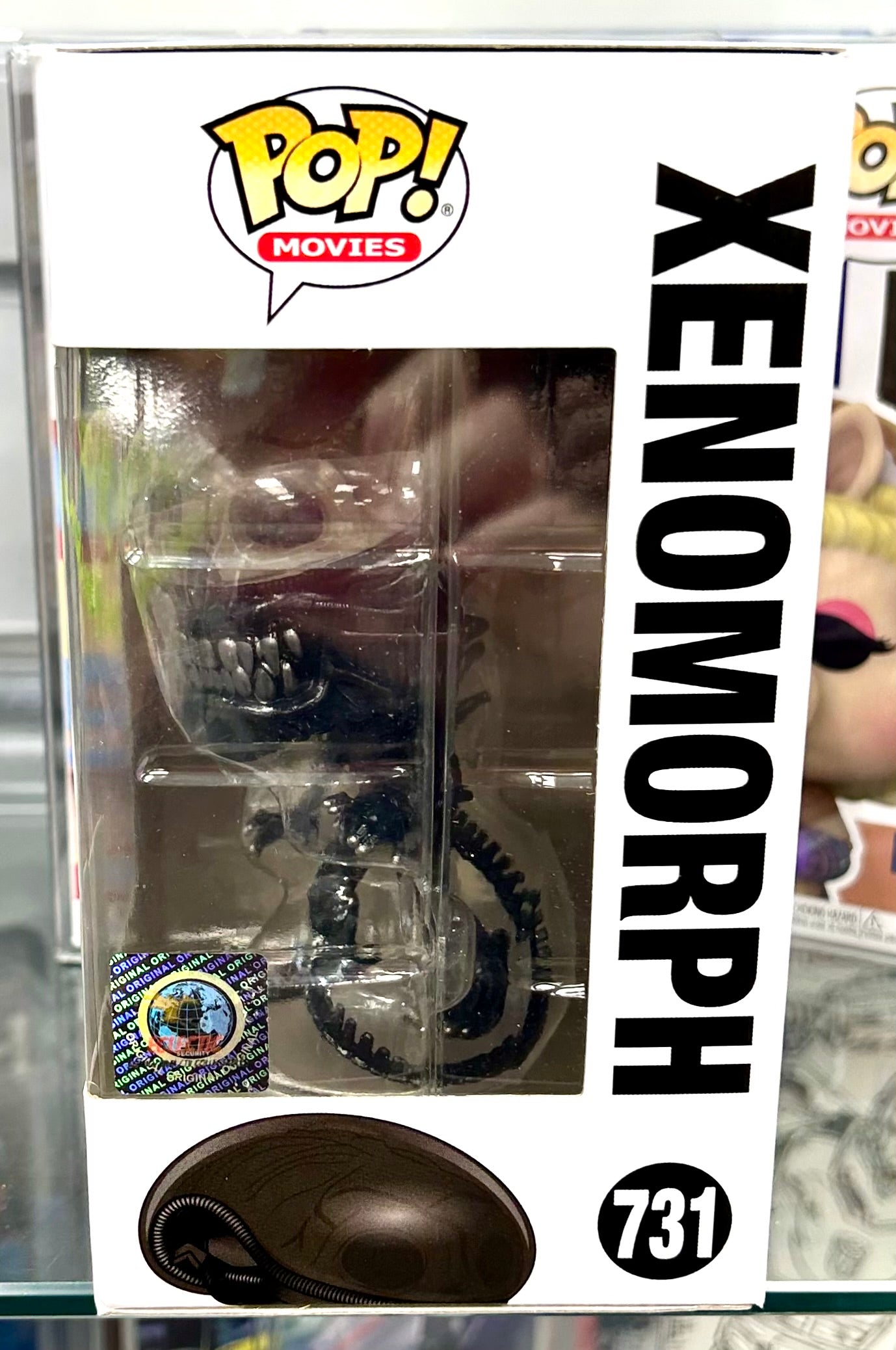 Xenomorph Carl Toop Aliens Hand Signed 731 40th Anniversary Special Edition Funko POP!